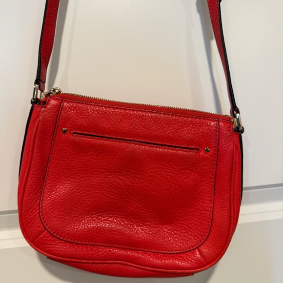 Michael Michael Kors Julia Medium Leather Messenger - Red - Picture 7 of 14